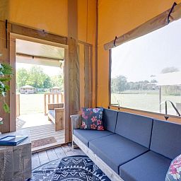 Verblijf 2202169 - Vakantiewoning Zuidelijk Flevoland - Vakantiehuis De Glamping - Sunny Trio | 14p