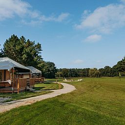 Verblijf 2202171 - Vakantiewoning Zuidelijk Flevoland - Vakantiehuis De Glamping - Combo Lodge | 5 p lodge + 2 p ten