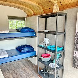 Unterkunft 220349 - Ferienhaus Zuidelijk Flevoland - Tiny Wagons Marina Muiderzand Almere (Nr 1-6) with bunk bed 