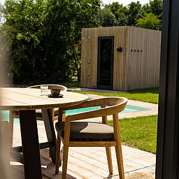 Guest house 230382 - Holiday property Friese bossen - Unbrick One | Sauna en Zwembad