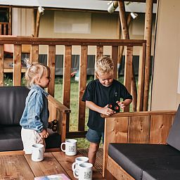 Unterkunft 240125 - Zelthaus Friese elfsteden - Safaritent met toilet