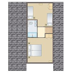 Unterkunft 2613316 - Bungalow Het Friese platteland - 6-persoons woning | 6L