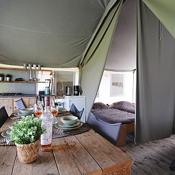 Unterkunft 2615003 - Zelthaus Het Friese platteland - Safaritent «''Noflik"»