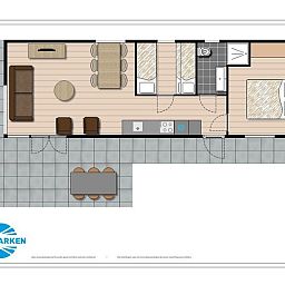 Unterkunft 283815 - Ferienhaus Rivierengebied - Parel 5 personen