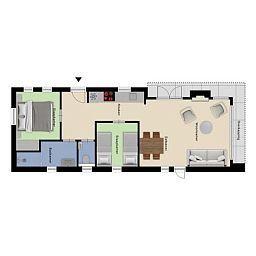 Unterkunft 283827 - Ferienhaus Rivierengebied - Natuurlodge 4 personen Wellness (Spa)