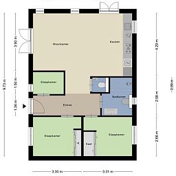 Guest house 283829 - Holiday property Rivierengebied - Leijhoeve 6 personen