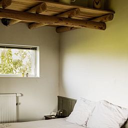 Attraktives Schlafzimmer im Ferienhaus in Laren, Ferienunterkunft im gruenen Achterhoek, Gelderland.