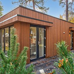 Freistehendes Haus in Olburgen, Achterhoek, Gelderland, umgeben von Natur, bietet ein ruhiges Ferienerlebnis in einem modernen Ferienhaus.