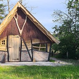 Charmantes Ferienhaus in Winterswijk Corle, umgeben von viel Gruen in Achterhoek, Gelderland.