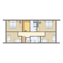 Verblijf 3201191 - Bungalow Veluwe - Heideheuvel | 10-persoons bungalow | 10L