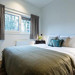 Gezellige slaapkamer met uitzicht in Module Special 6 personen, Ede Veluwe.