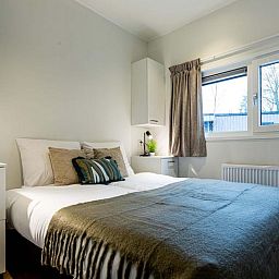 Komfortables Zimmer in Modul Spezial 6 Personen Wellness in Ede, Veluwe.