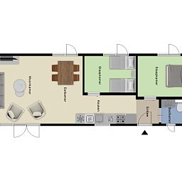 Guest house 3206191 - Holiday property Veluwe - Module Flat Roof 4 personen