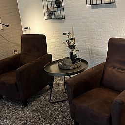 Moderne keuken in Vakantiehuisje in Emst, ideaal voor koken, Veluwe, Gelderland.