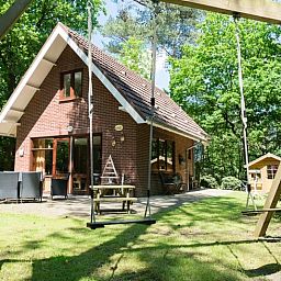 Cozy terrace at Holiday home in Emst, ideal for relaxation in Gelderland.