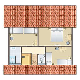 Unterkunft 3211121 - Bungalow Veluwe - Miggelenberg | 8-persoons bungalow | 8L