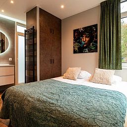 Luxe en moderne badkamer in Veluwe hoeve 2+3 personen Wellness, Garderen, vakantiehuis op de Veluwe.