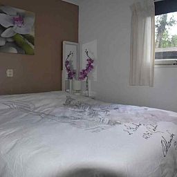 Front view of DG256 vacation home in Putten, Veluwe, Gelderland.