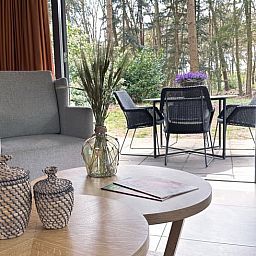 Das Ferienhaus in Voorthuizen, mitten in den Waeldern der Veluwe, bietet ein ruhiges Naturerlebnis in Gelderland.