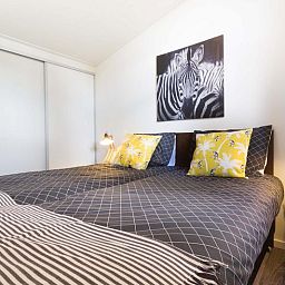 Gemuetliches Doppelzimmer im Rialto Ferienhaus fuer 6 Personen, Lunteren, Veluwe.