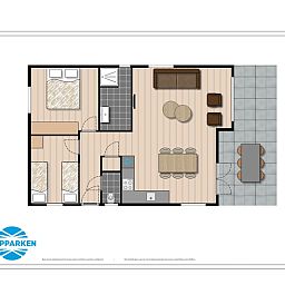 Verblijf 323198 - Vakantiewoning Veluwe - Blokhut II 4 personen