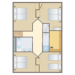 Unterkunft 3260101 - Bungalow Veluwe - Coldenhove | 12-persoons bungalow - Breed toegankelijk | 12L
