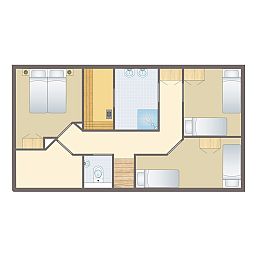 Verblijf 326066 - Bungalow Veluwe - Coldenhove | 8-persoons bungalow - Breed toegankelijk | 8LT1