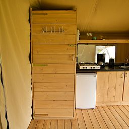 Verblijf 353402 - Tenthuis Zuidoost Groningen - Safaritent + toilet