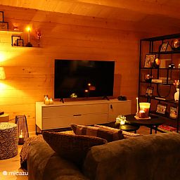 Guest house 374133 - Holiday property Midden Limburg - Luxe houten boshuisje met werkkamer