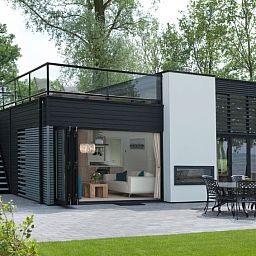 Guest house 383672 - Holiday property Noord Limburg - Vakantiehuis Cube Elite 6