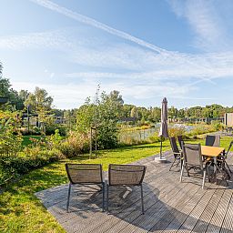 Freistehendes Haus in Belfeld mit Blick auf Natur und Teich, Nord-Limburg, Limburg.