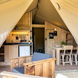 Unterkunft 396903 - Zelthaus Zuid Limburg - Safaritent incl. sanitair