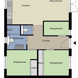 Unterkunft 410466 - Ferienhaus Kempen - Heidehoeve 5 personen