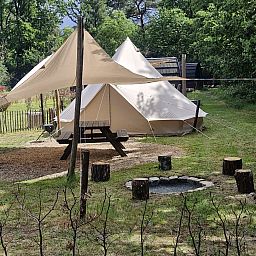 Verblijf 410522 - Tenthuis Kempen - Basecamp Bell tent
