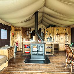 Unterkunft 412205 - Zelthaus Kempen - Tenthuisje met warme privédouche in de tent