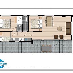 Unterkunft 421057 - Ferienhaus Hart van Brabant - Module Special 6 personen Wellness (Spa)