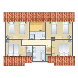 Guest house 4225137 - Bungalow Hart van Brabant - Kaatsheuvel | 10-persoons vakantiehuis | 10L