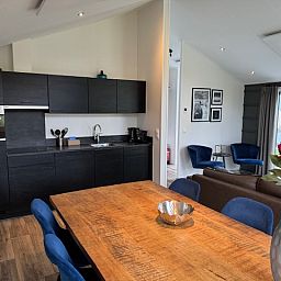 Chalet in Kaatsheuvel mit stilvoller Kche und Essbereich in Hart van Brabant, Nordbrabant.