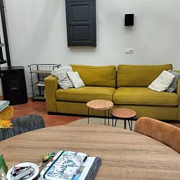 Comfortable living room in Cottage in Kaatsheuvel, vacation home in Kaatsheuvel, North Brabant.