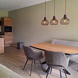 Kueche und Essbereich im Ferienhaus in De Moer, Herz von Brabant.