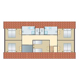 Unterkunft 430523 - Bungalow Noordoost Brabant - De Vers | 16-persoons bungalow | 16C