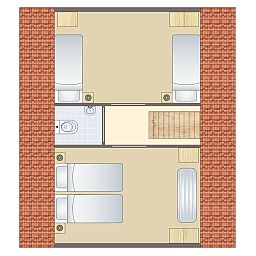 Unterkunft 430545 - Bungalow Noordoost Brabant - De Vers | 4-persoons landhuis | 4B