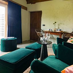 Comfortabele zithoek in Huisje in Volkel, vakantiehuis in Volkel, Noord Brabant.