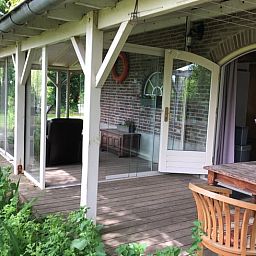 Comfortabele zithoek in Vakantiehuisje in Cuijk, Noordoost Brabant, Noord Brabant.