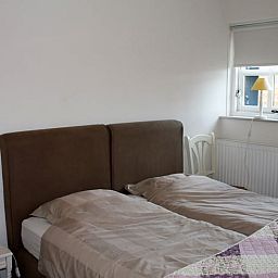 Schlafzimmer in Haus in Drimmelen, Ferienhaus in Westbrabant mit bequemen Betten.