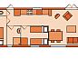 Verblijf 4503173 • Vakantiewoning Noordzeekust • Vrijstaande chalet EM4  • 7 van 7