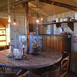Unterkunft 4504400 - Zelthaus Noordzeekust - «Kidz Lodge»
