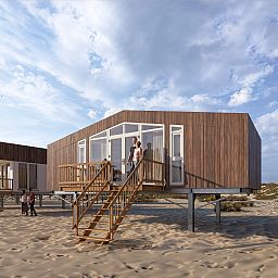 Unterkunft 450707 - Bungalow Noordzeekust - 4-persoons Beach House | 4SH2