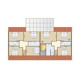 Verblijf 454083 - Bungalow Noordzeekust - Beach Resort Ooghduyne | 22-persoons villa | 22L