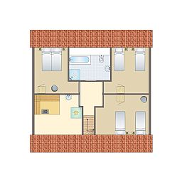 Guest house 454084 - Bungalow Noordzeekust - Beach Resort Ooghduyne | 10-persoons villa | 10L1